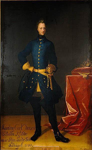 david von krafft Karl XII, 1682-1718, kung av Sverige, pfalzgreve av Zweibrecken France oil painting art